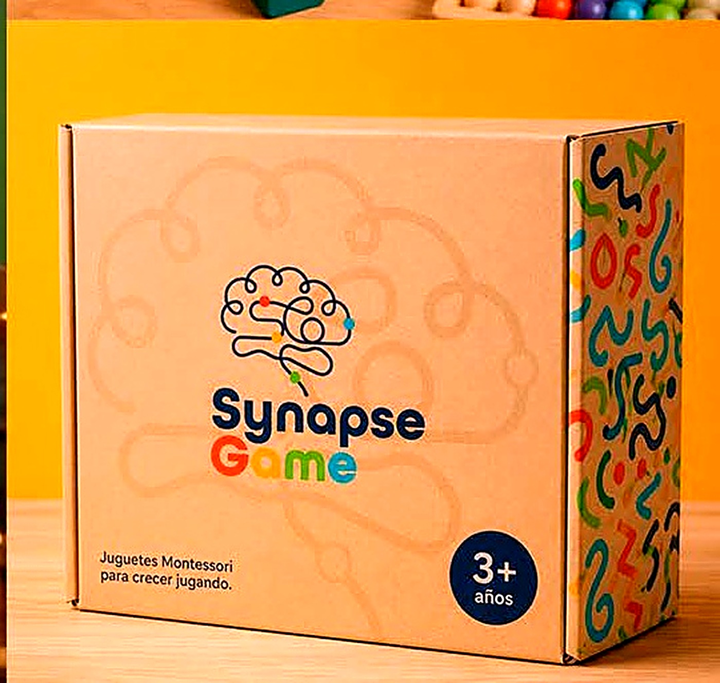 Caja de empaque impresa para Synapse Game